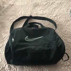 Nike small black tote/gym bag